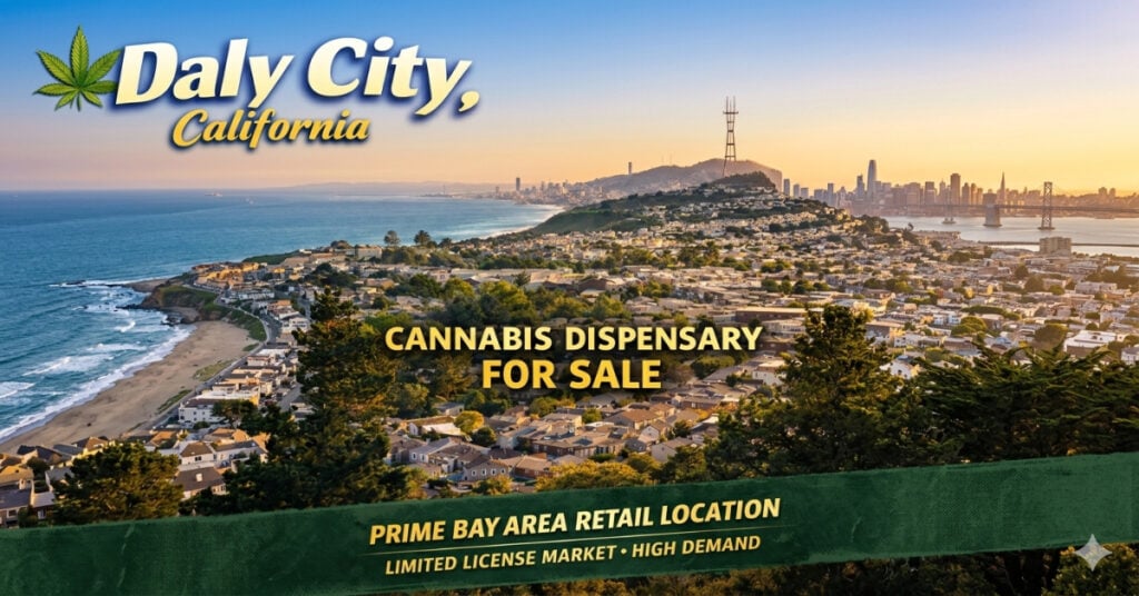 Daly City Dispensary for Sale - RARE SHOPPING CENTER LOCATION!